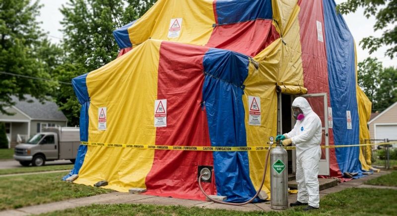 Residential Fumigation in Fredericksburg, VA